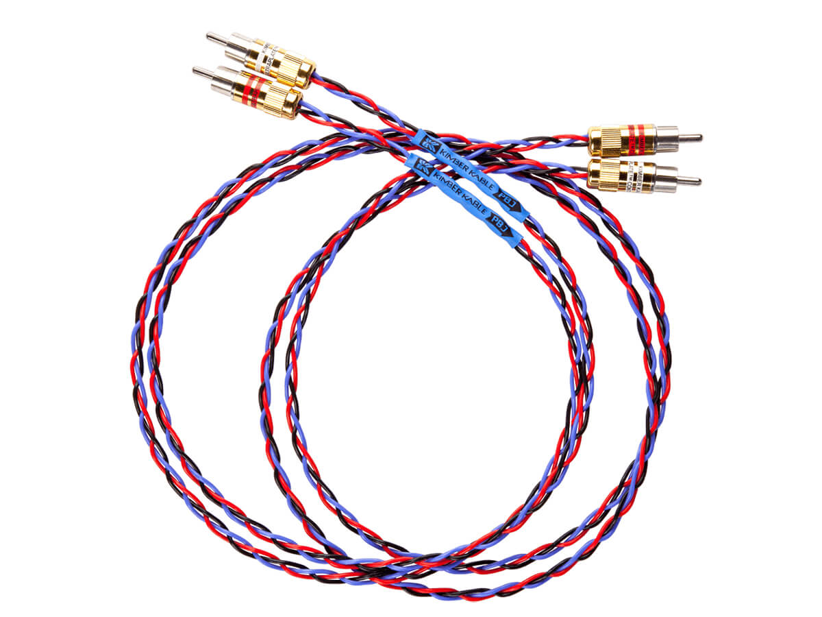 KIMBER KABLE Timbre 1m RCAケーブル Kimber Kable PBJ RCA - RCA CABLES – Fillion Électronique
