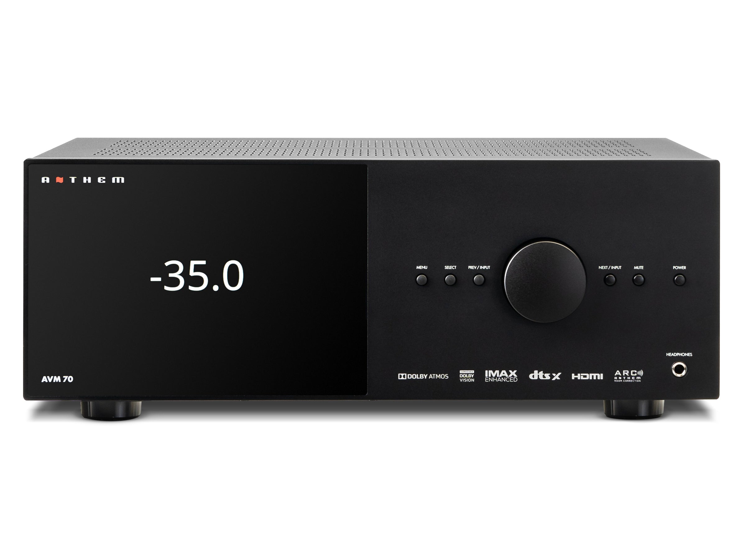 Avm 70 Rear Anthem AVM 70 8K - AV PROCESSORS – Fillion Électronique