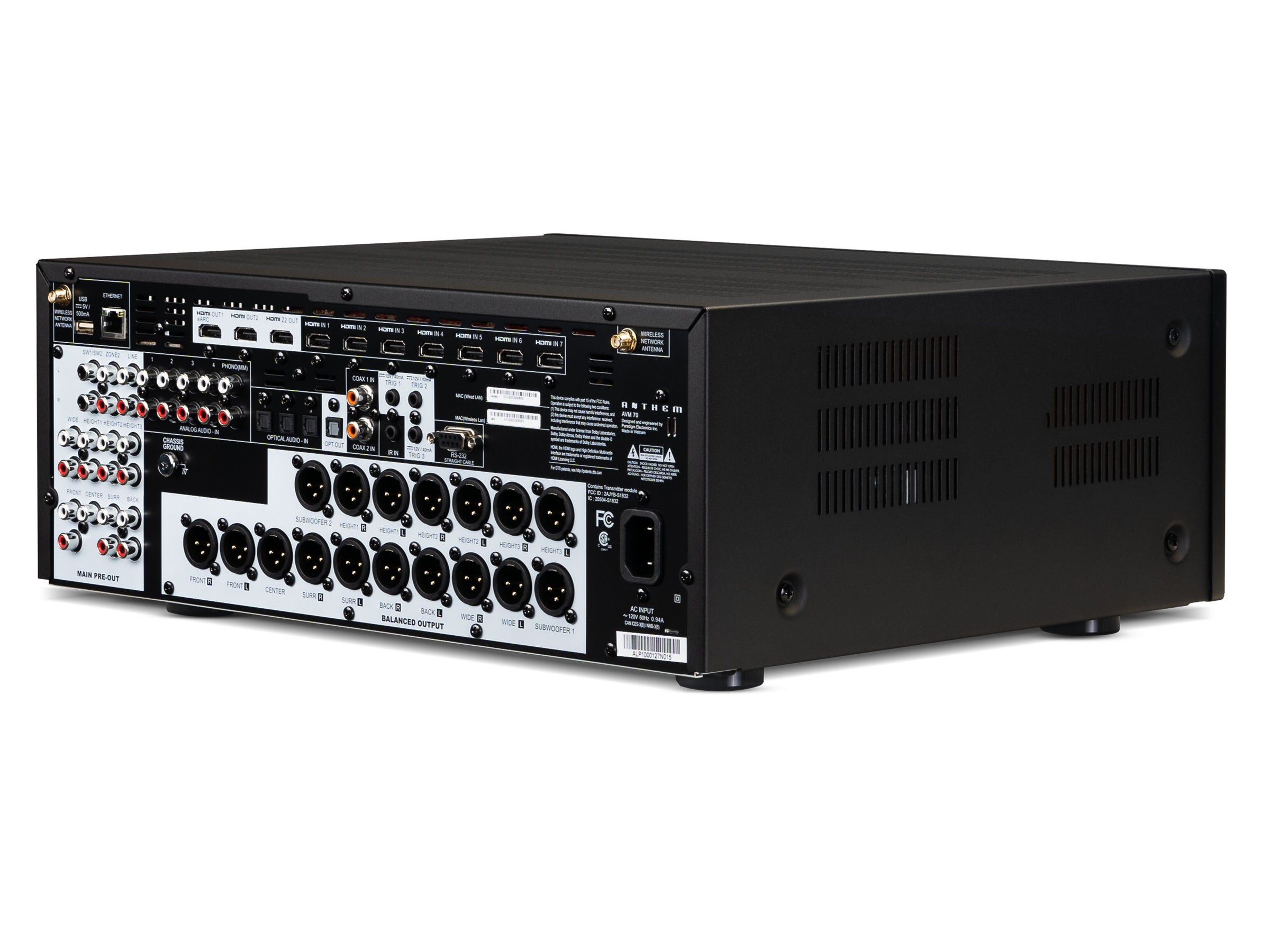 Anthem AVM 70 8K - AV PROCESSORS – Fillion Électronique