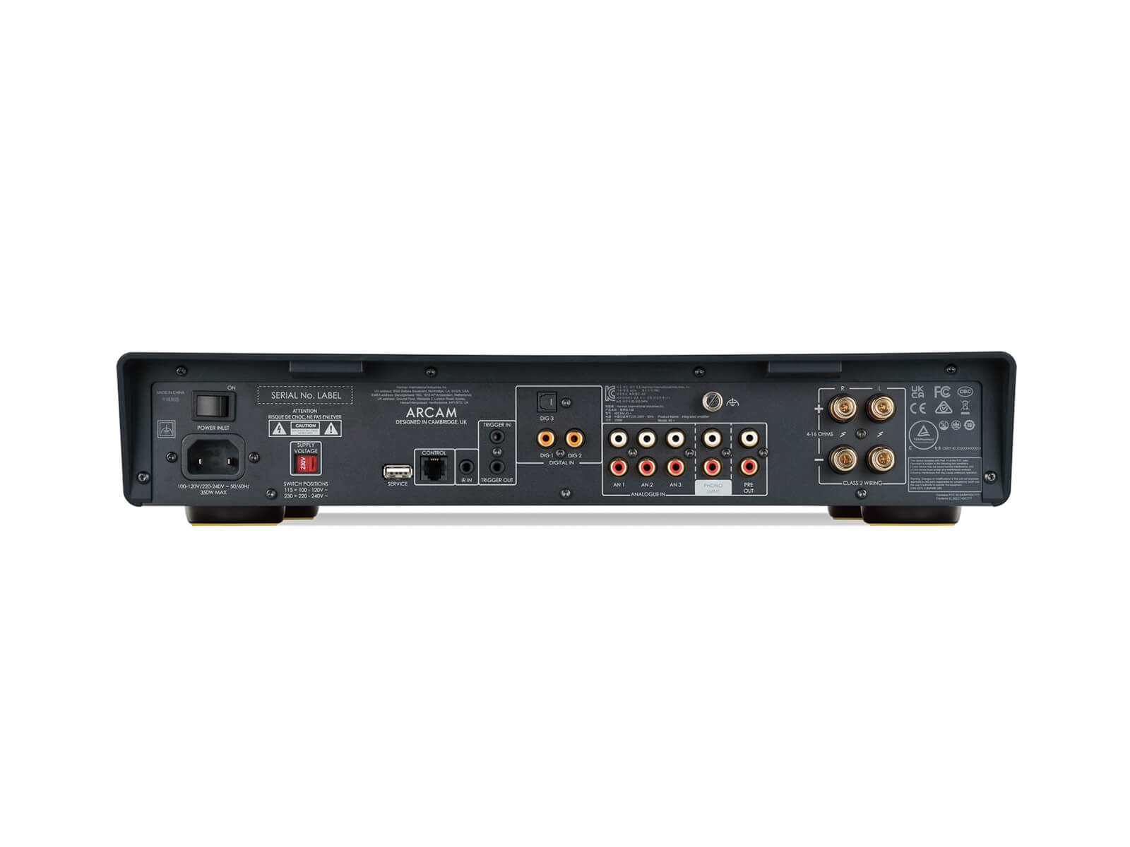 Arcam A5+ - INTEGRATED STEREO AMPLIFIERS – Fillion Électronique
