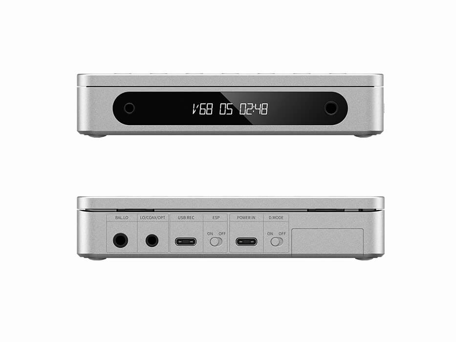 FiiO DM13 Bluetooth CDプレーヤー（Silver） FiiO DM13 - CD Players – Fillion Électronique