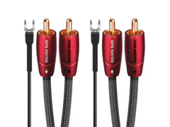 Audioquest Golden Gate Turntable RCA 1.5 m - CÂBLES RCA - Audioquest | Fillion Électronique