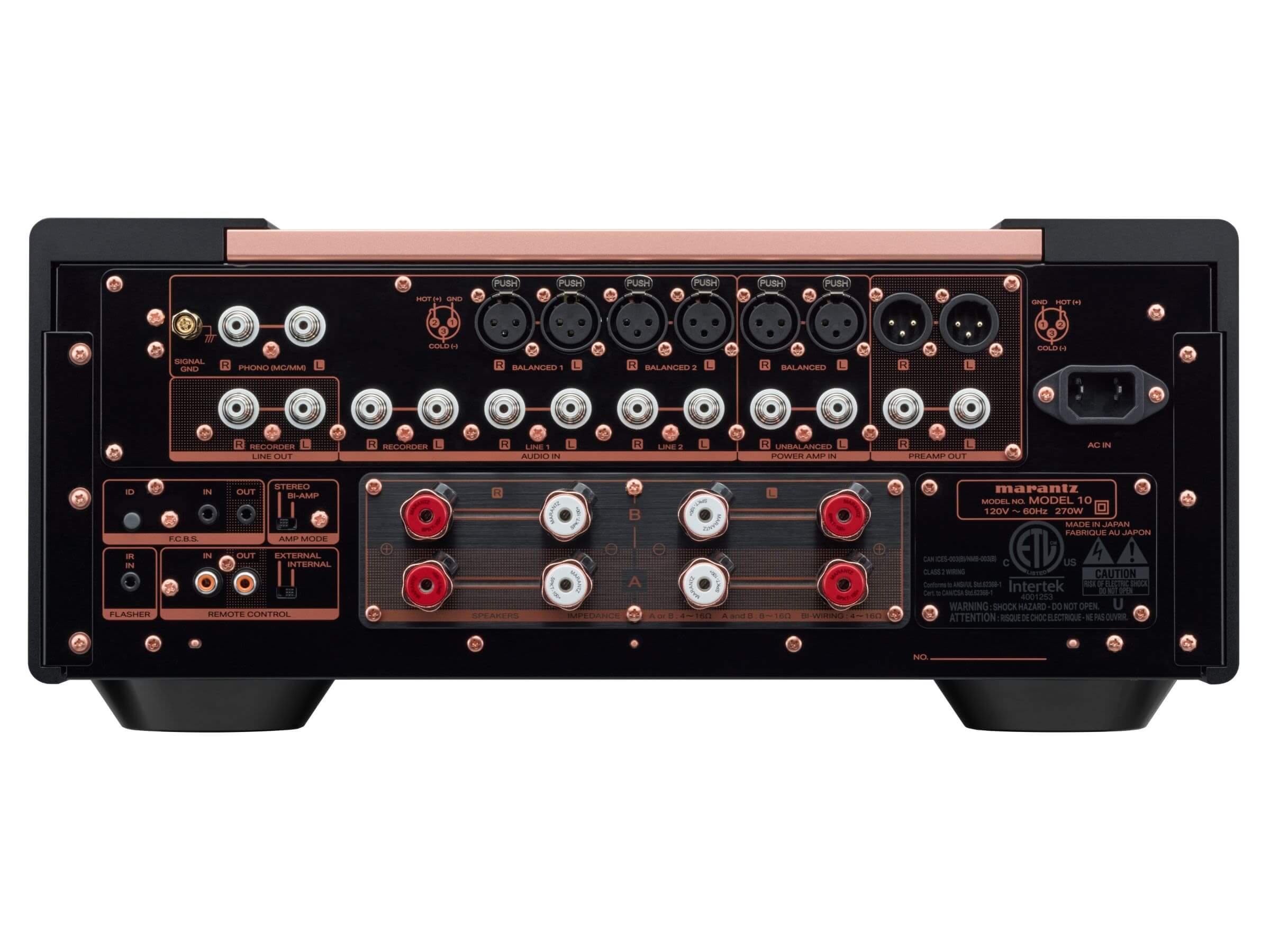 Marantz Model-10 - INTEGRATED STEREO AMPLIFIERS – Fillion Électronique