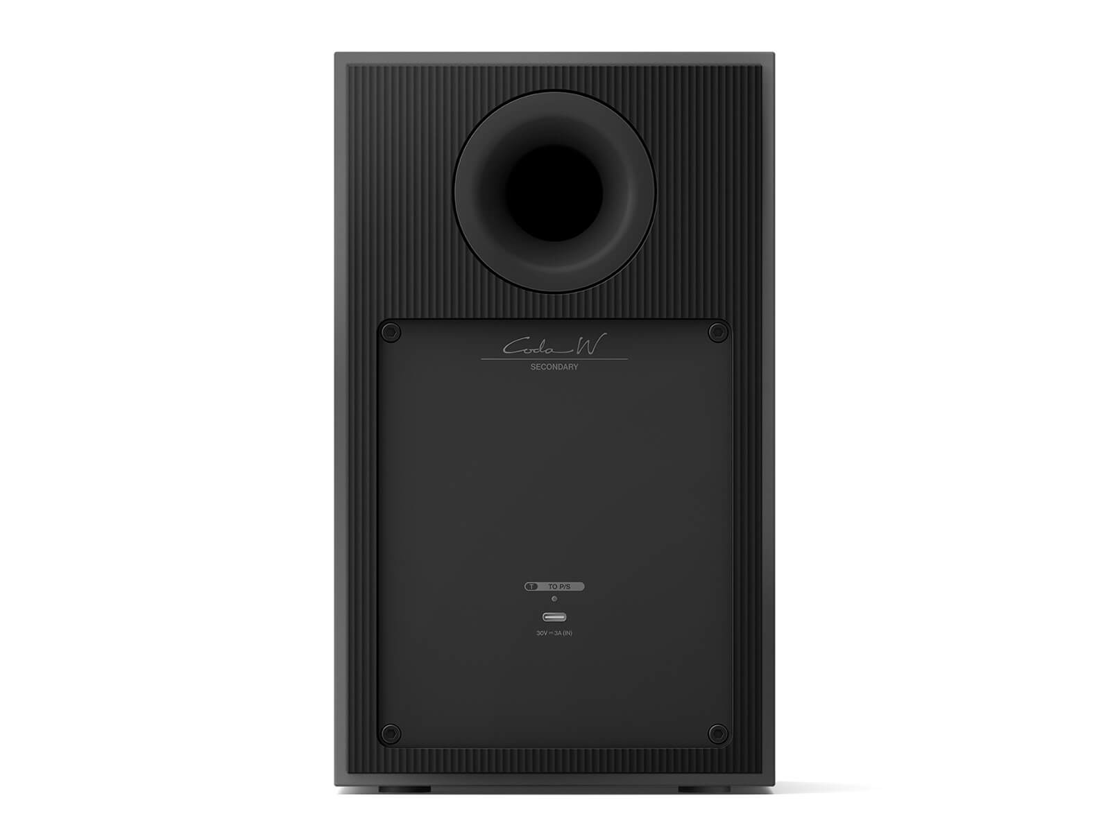 KEF Coda W チタニウムブラック KEF Coda W - Bookshelf Speakers – Fillion Électronique