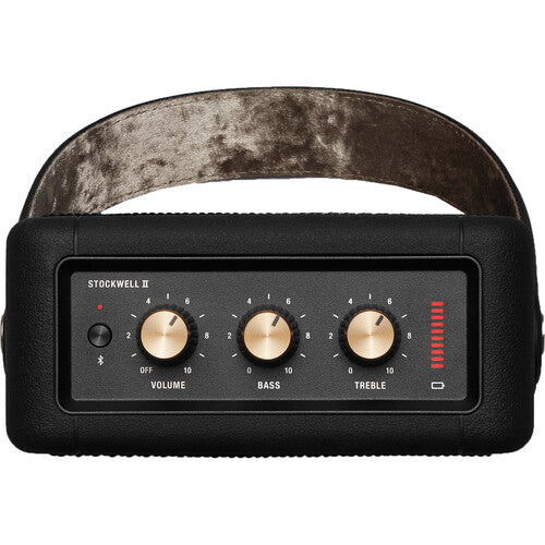 Marshall マーシャル　STOCKWELL 2 Marshall Stockwell II Portable Bluetooth Speaker - Black and Brass