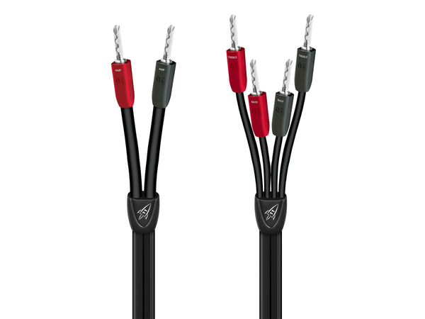 Audioquest Rocket 11 SBW (2 bananes côté amplificateur, 4 bananes
