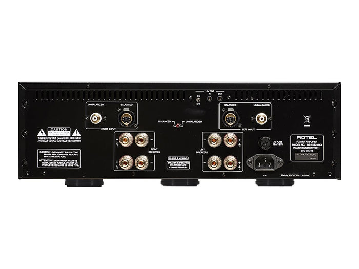 RB-1582 MkII - AMPLIFICATEURS DE PUISSANCE - Rotel | Fillion Électronique