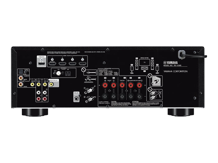 RX-V385 - RÉCEPTEURS CINÉMA MAISON - Yamaha | Fillion Électronique